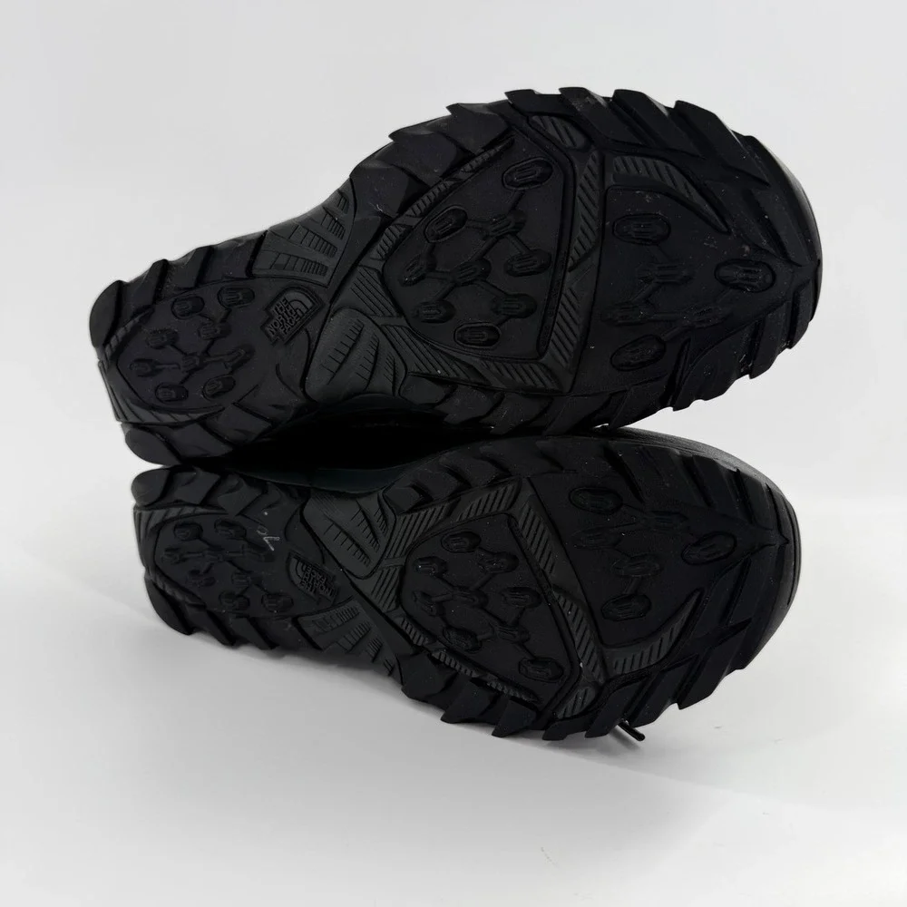 The North Face Chilkat V 400 Waterproof Winter Boots Mens Black Suede Insulated